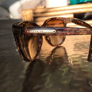 Coach “confetti light brown” Sunglasses